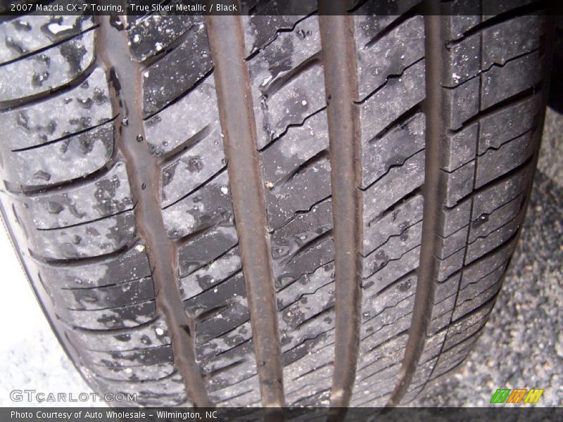 True Silver Metallic / Black 2007 Mazda CX-7 Touring
