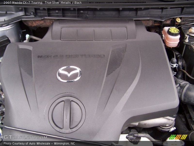 True Silver Metallic / Black 2007 Mazda CX-7 Touring
