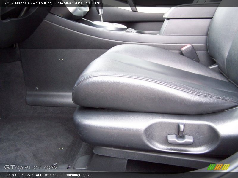 True Silver Metallic / Black 2007 Mazda CX-7 Touring