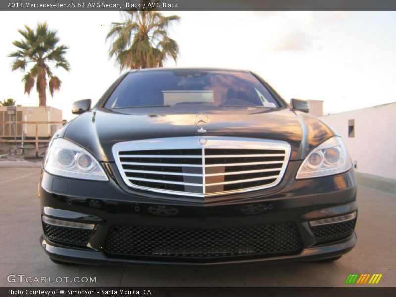 Black / AMG Black 2013 Mercedes-Benz S 63 AMG Sedan
