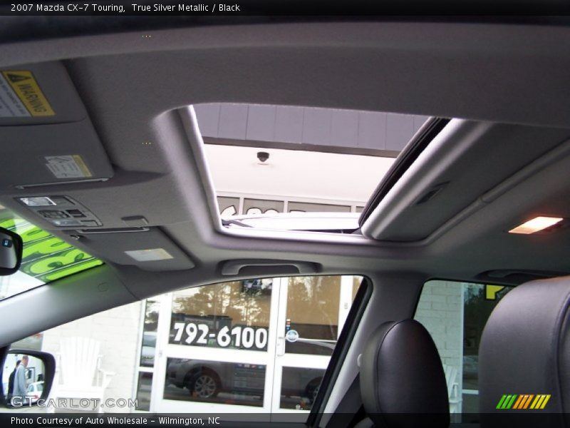 True Silver Metallic / Black 2007 Mazda CX-7 Touring