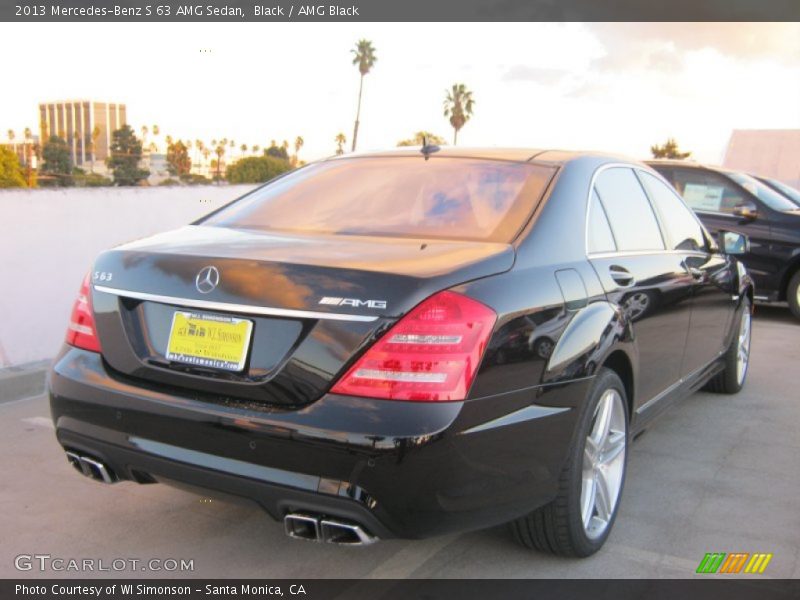 Black / AMG Black 2013 Mercedes-Benz S 63 AMG Sedan