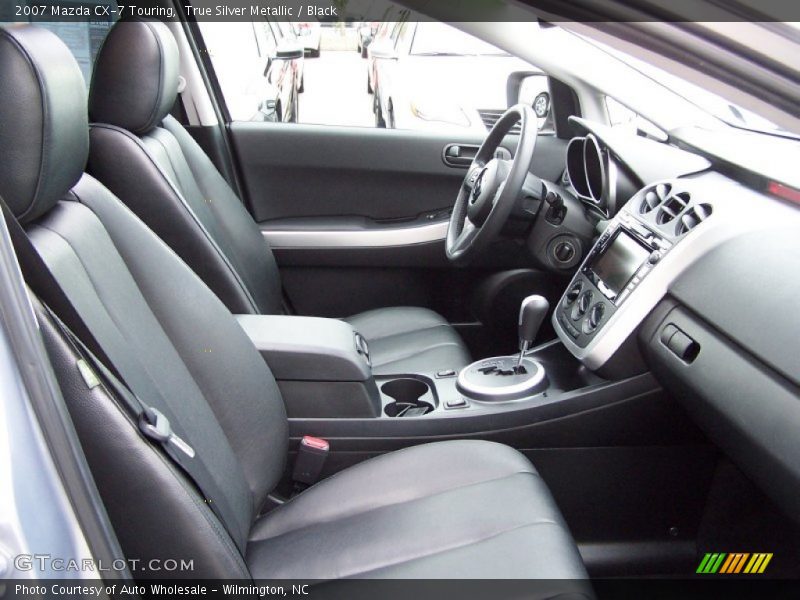 True Silver Metallic / Black 2007 Mazda CX-7 Touring