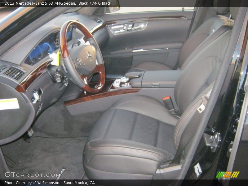  2013 S 63 AMG Sedan AMG Black Interior