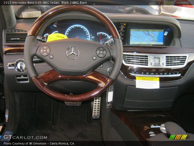 Dashboard of 2013 S 63 AMG Sedan