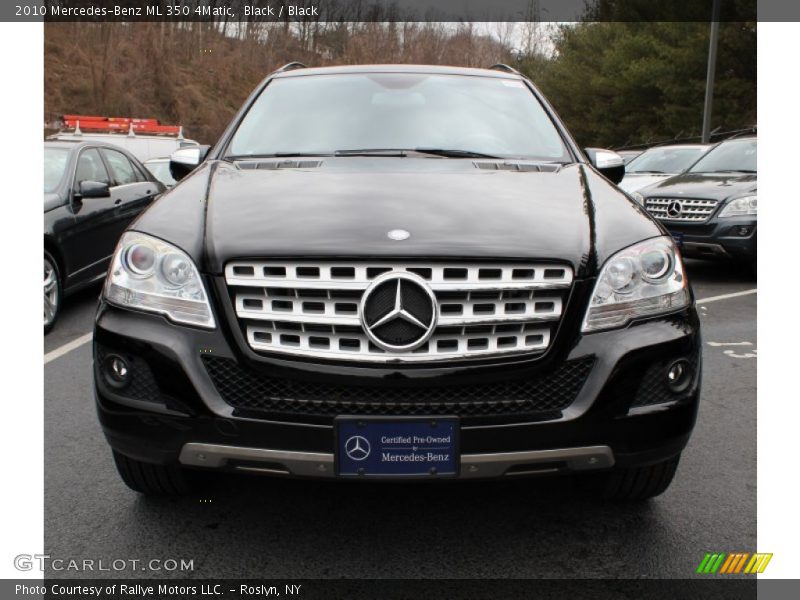 Black / Black 2010 Mercedes-Benz ML 350 4Matic