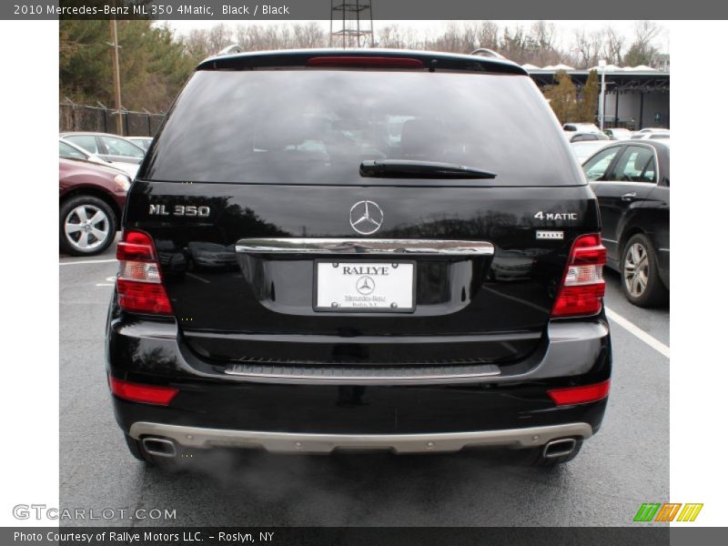Black / Black 2010 Mercedes-Benz ML 350 4Matic