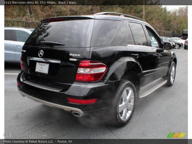Black / Black 2010 Mercedes-Benz ML 350 4Matic