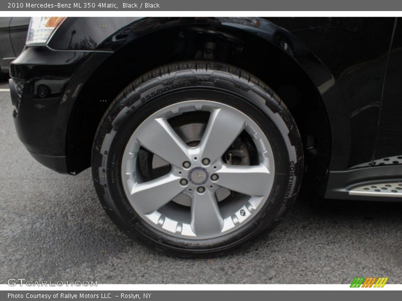 Black / Black 2010 Mercedes-Benz ML 350 4Matic