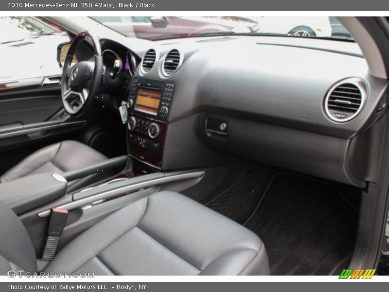 Black / Black 2010 Mercedes-Benz ML 350 4Matic