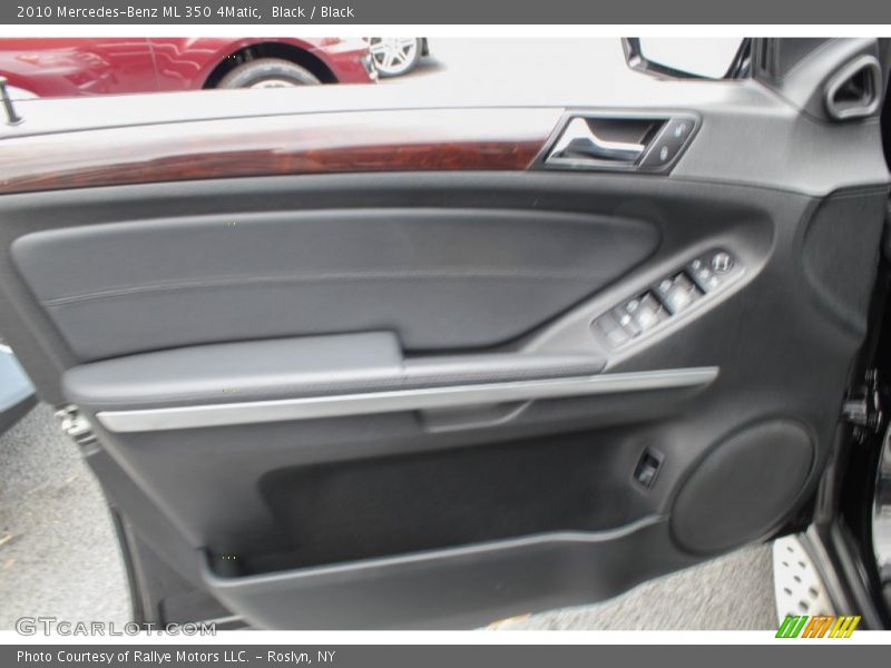 Black / Black 2010 Mercedes-Benz ML 350 4Matic