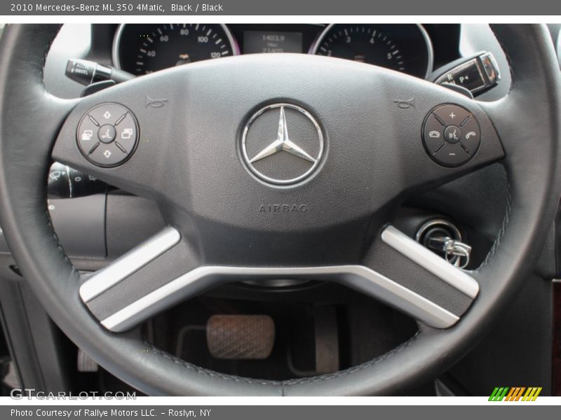 Black / Black 2010 Mercedes-Benz ML 350 4Matic