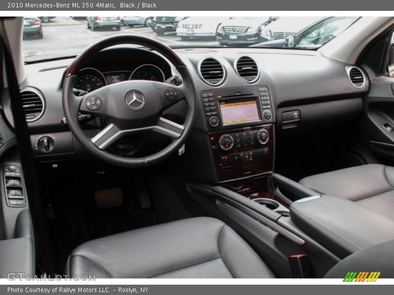 Black / Black 2010 Mercedes-Benz ML 350 4Matic