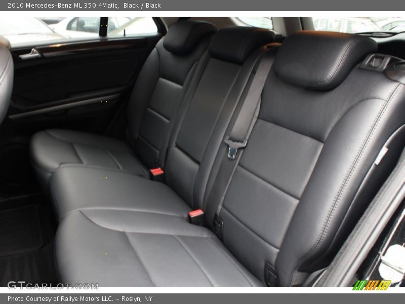 Black / Black 2010 Mercedes-Benz ML 350 4Matic
