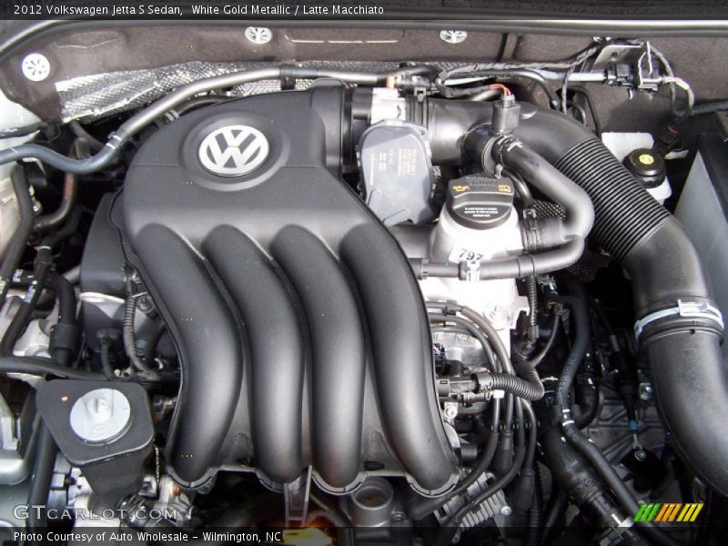 White Gold Metallic / Latte Macchiato 2012 Volkswagen Jetta S Sedan