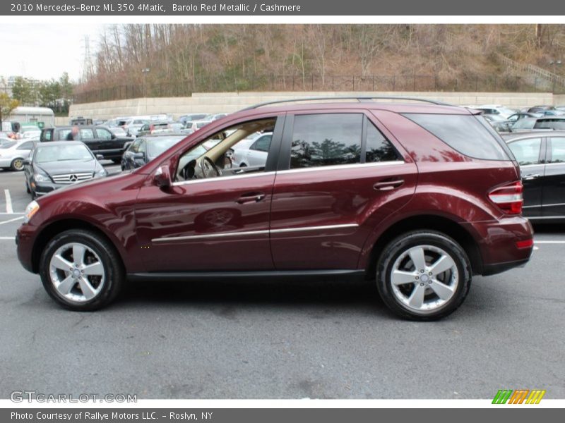 Barolo Red Metallic / Cashmere 2010 Mercedes-Benz ML 350 4Matic
