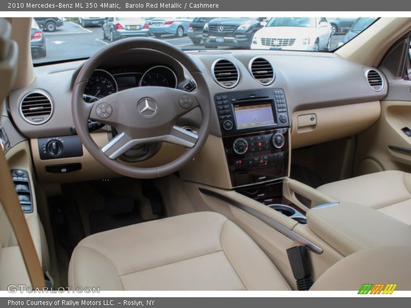 Barolo Red Metallic / Cashmere 2010 Mercedes-Benz ML 350 4Matic
