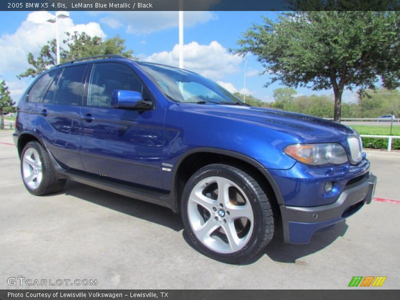 Front 3/4 View of 2005 X5 4.8is