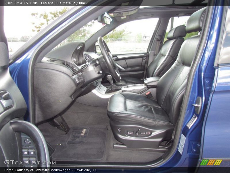 Front Seat of 2005 X5 4.8is