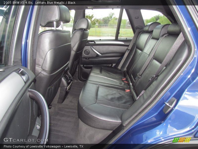 Rear Seat of 2005 X5 4.8is