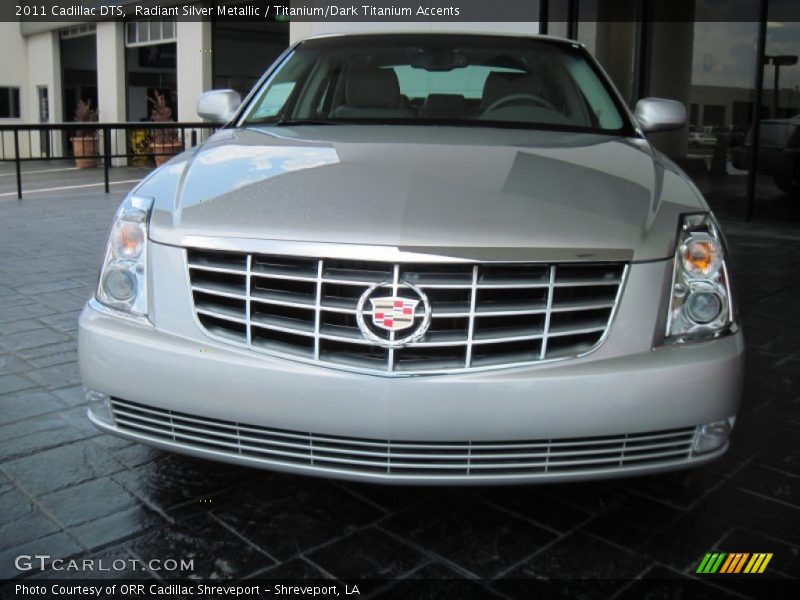 Radiant Silver Metallic / Titanium/Dark Titanium Accents 2011 Cadillac DTS