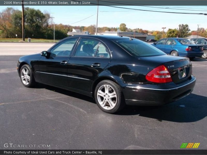 Black / Stone 2006 Mercedes-Benz E 350 4Matic Sedan