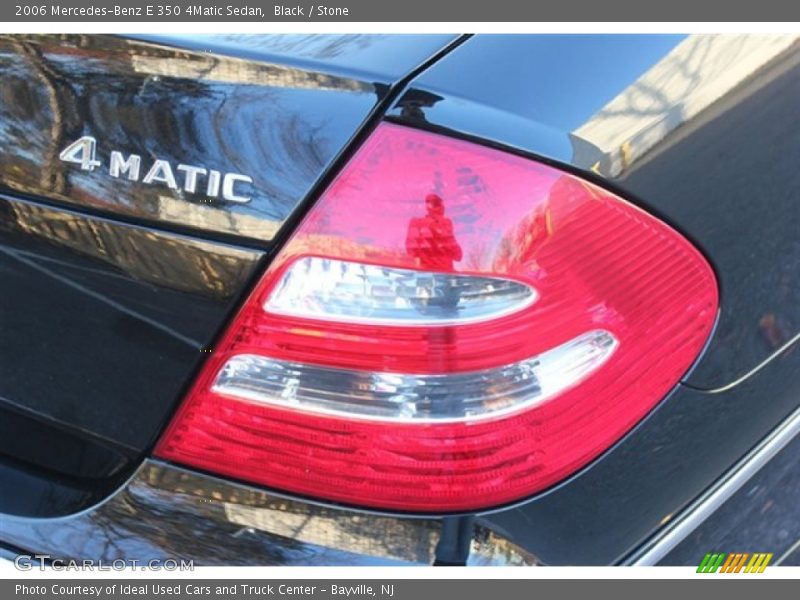 Black / Stone 2006 Mercedes-Benz E 350 4Matic Sedan