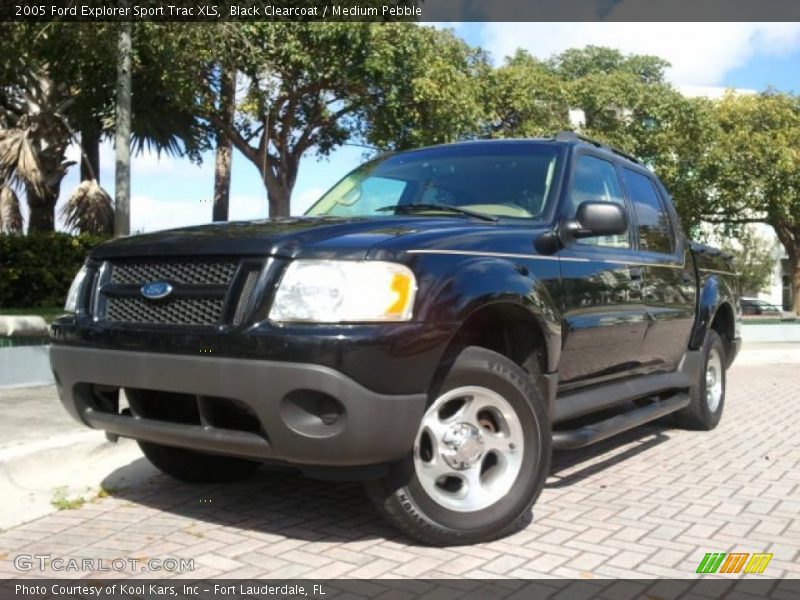 Black Clearcoat / Medium Pebble 2005 Ford Explorer Sport Trac XLS