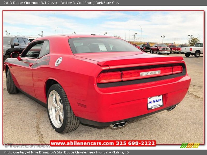 Redline 3-Coat Pearl / Dark Slate Gray 2013 Dodge Challenger R/T Classic