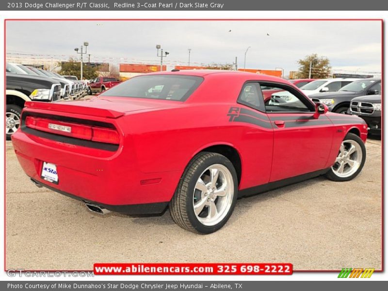 Redline 3-Coat Pearl / Dark Slate Gray 2013 Dodge Challenger R/T Classic