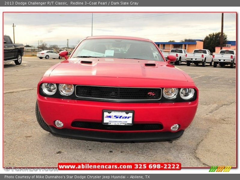 Redline 3-Coat Pearl / Dark Slate Gray 2013 Dodge Challenger R/T Classic