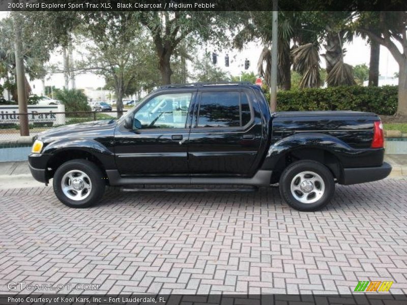 Black Clearcoat / Medium Pebble 2005 Ford Explorer Sport Trac XLS