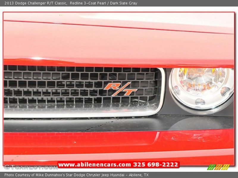 Redline 3-Coat Pearl / Dark Slate Gray 2013 Dodge Challenger R/T Classic