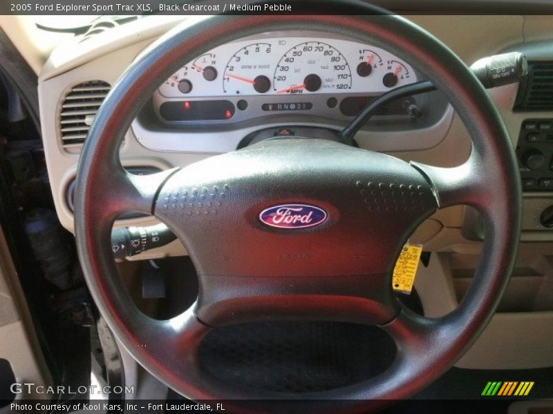 Black Clearcoat / Medium Pebble 2005 Ford Explorer Sport Trac XLS