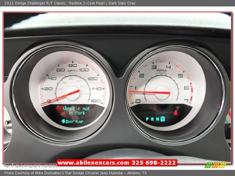 Redline 3-Coat Pearl / Dark Slate Gray 2013 Dodge Challenger R/T Classic