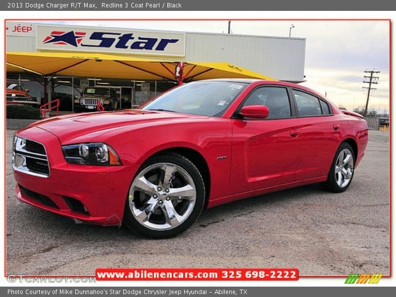Redline 3 Coat Pearl / Black 2013 Dodge Charger R/T Max
