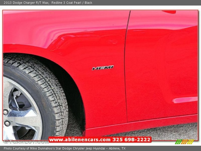 Redline 3 Coat Pearl / Black 2013 Dodge Charger R/T Max