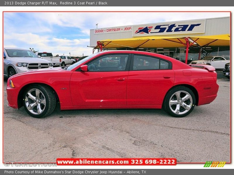 Redline 3 Coat Pearl / Black 2013 Dodge Charger R/T Max