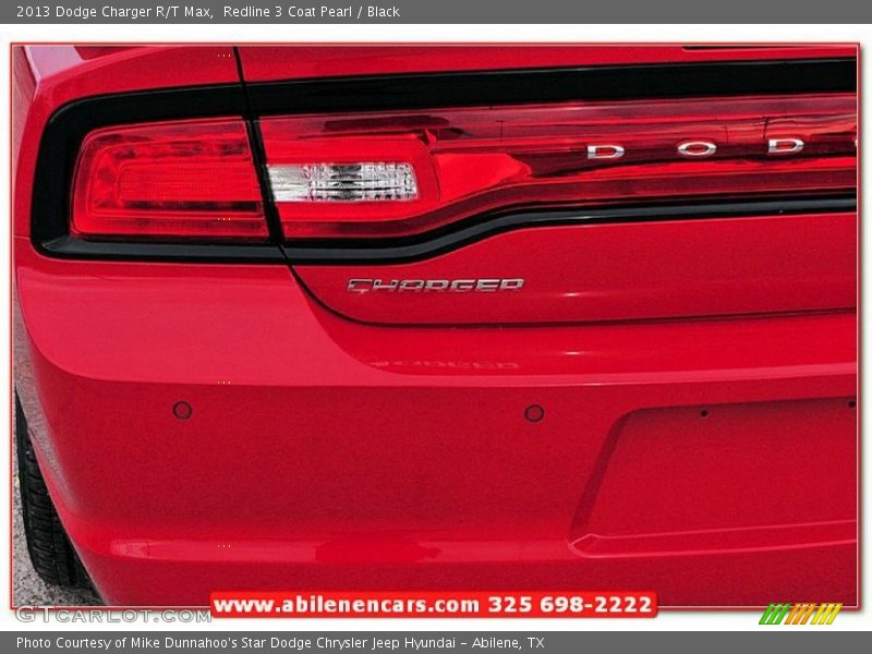Redline 3 Coat Pearl / Black 2013 Dodge Charger R/T Max