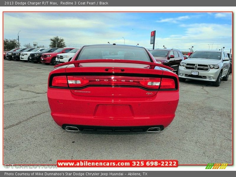 Redline 3 Coat Pearl / Black 2013 Dodge Charger R/T Max