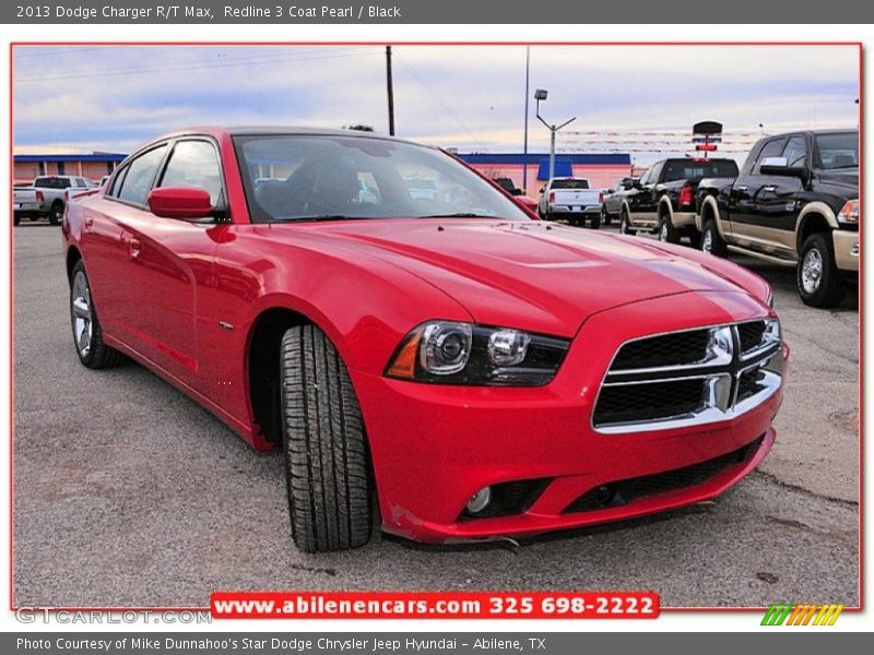 Redline 3 Coat Pearl / Black 2013 Dodge Charger R/T Max