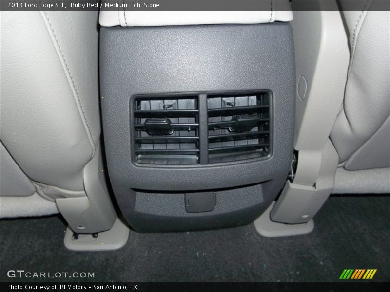 Ruby Red / Medium Light Stone 2013 Ford Edge SEL