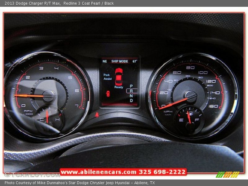 Redline 3 Coat Pearl / Black 2013 Dodge Charger R/T Max