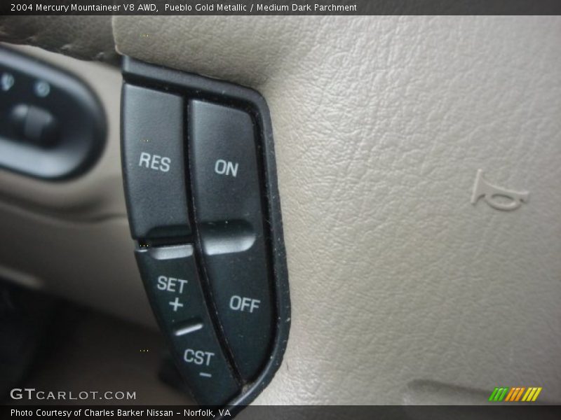Pueblo Gold Metallic / Medium Dark Parchment 2004 Mercury Mountaineer V8 AWD