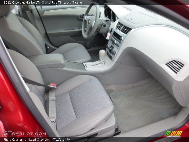 Crystal Red Tintcoat / Titanium 2012 Chevrolet Malibu LT