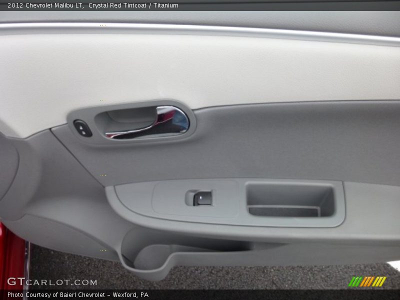 Crystal Red Tintcoat / Titanium 2012 Chevrolet Malibu LT