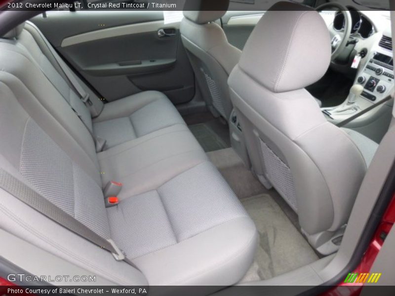 Crystal Red Tintcoat / Titanium 2012 Chevrolet Malibu LT