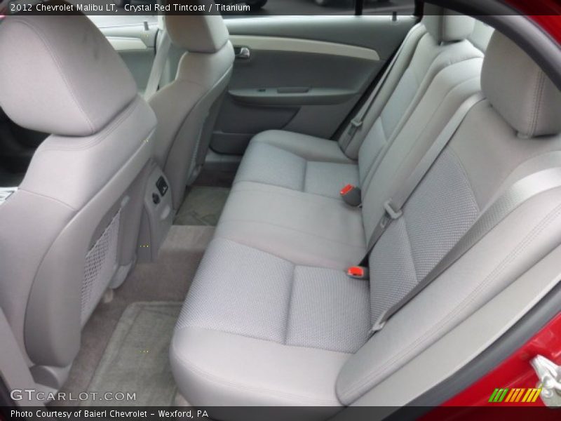 Crystal Red Tintcoat / Titanium 2012 Chevrolet Malibu LT