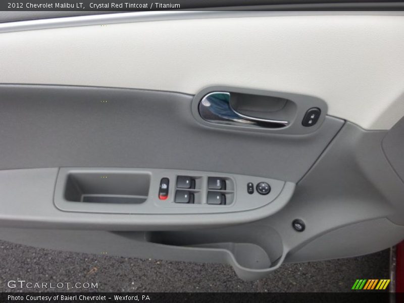 Crystal Red Tintcoat / Titanium 2012 Chevrolet Malibu LT