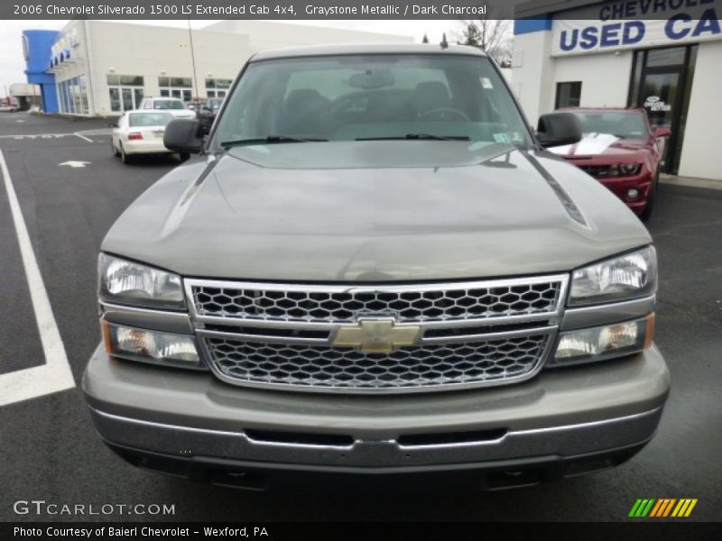 Graystone Metallic / Dark Charcoal 2006 Chevrolet Silverado 1500 LS Extended Cab 4x4